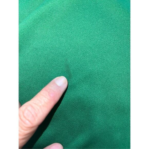 Masters Performance Polo Shirt Mens Medium Green Stripe Augusta National Golf - Picture 6 of 7